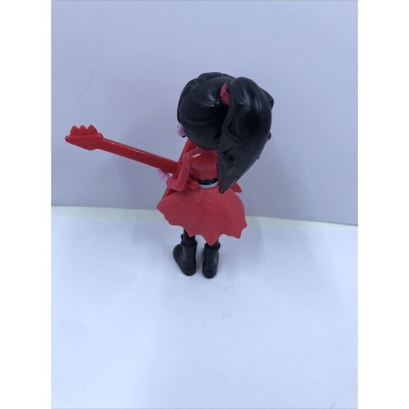 DISNEY STORE Jr VAMPIRINA FRANKEN STACY THE SCREAM GIRLS With Guitar FIGURE 4.5" - Picture 5 of 5